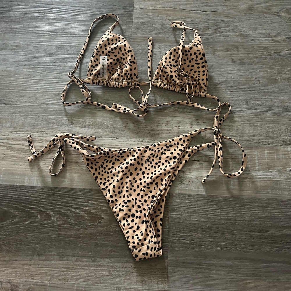 Cheetah print bikini
